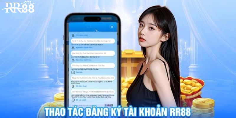 Hướng dẫn thao tác đăng ký RR88 nhanh chóng